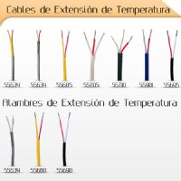 Cables de extension de temperatura